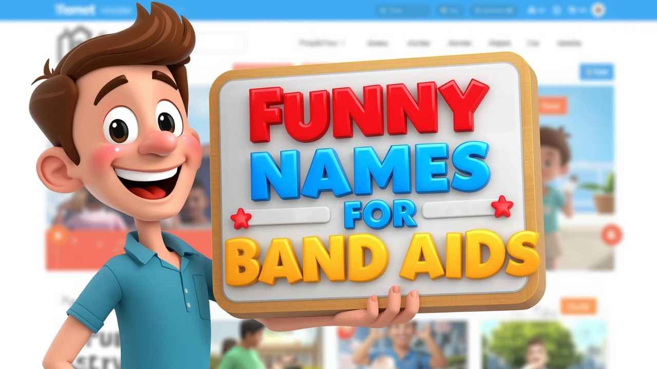 funny names for band aids