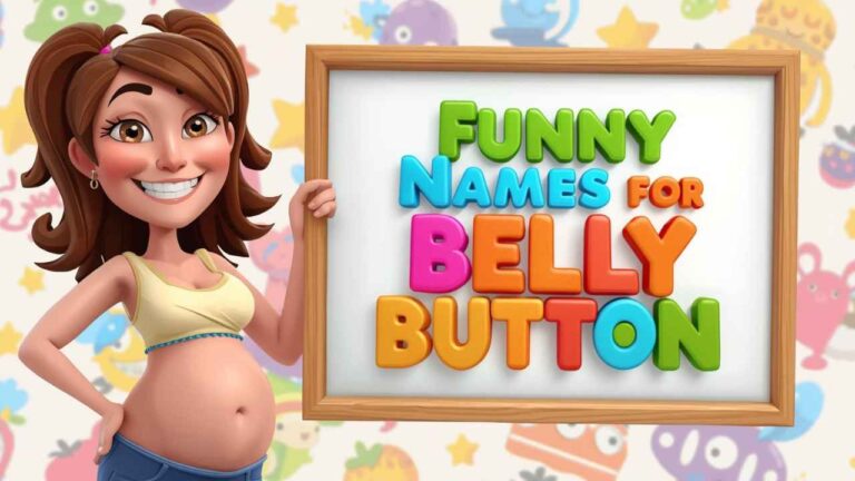 funny names for belly button