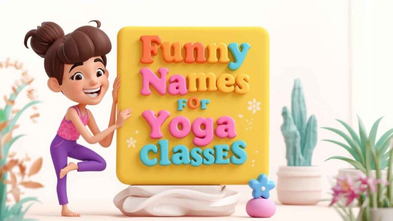 funny names for yoga classes