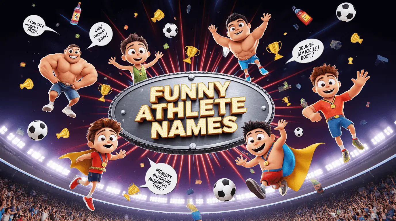 funny athlete names​