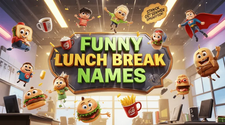 funny lunch break names
