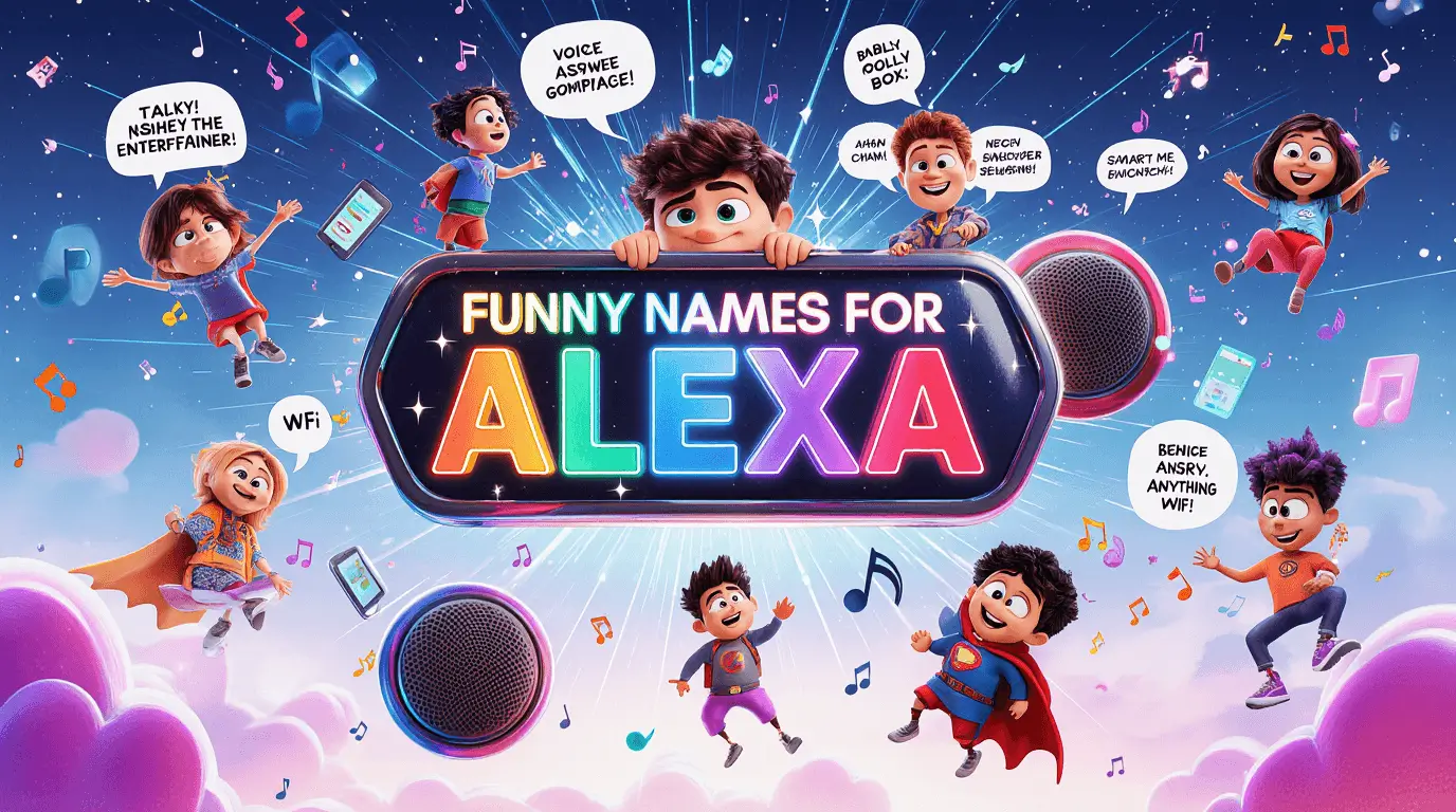funny names for alexa