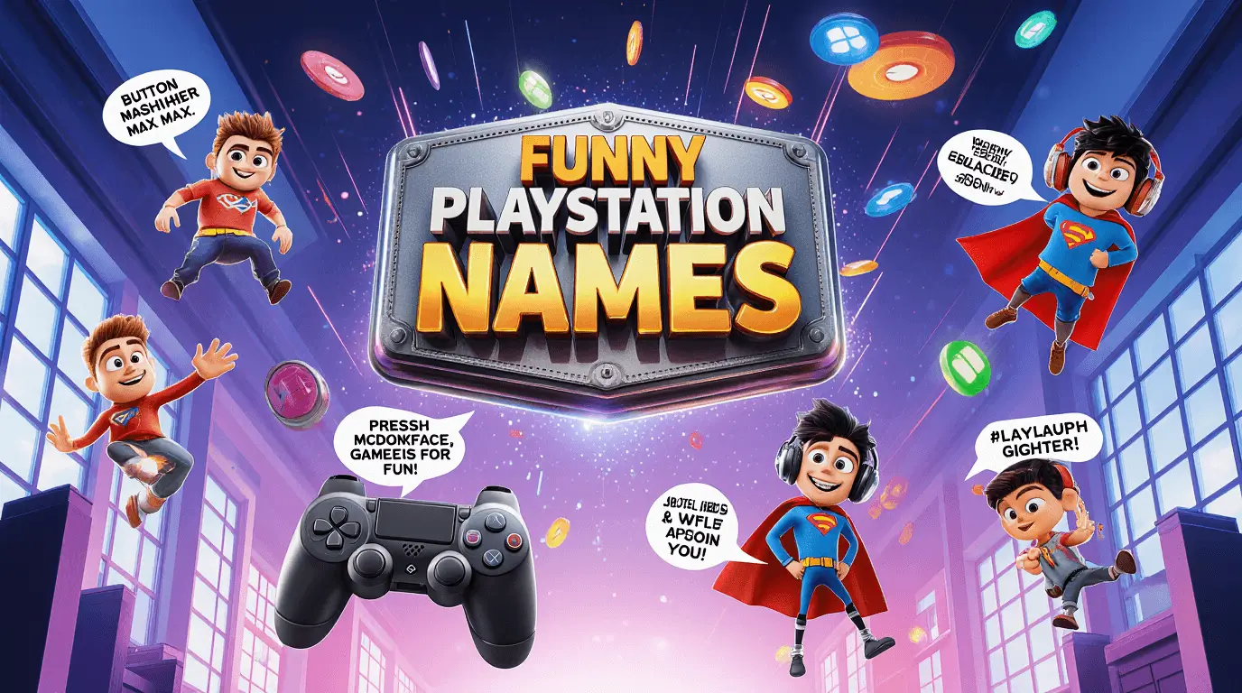 funny playstation names