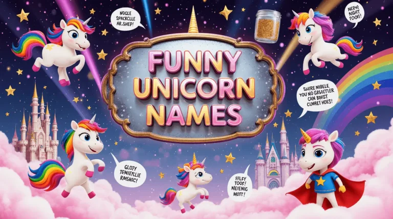 funny unicorn names​