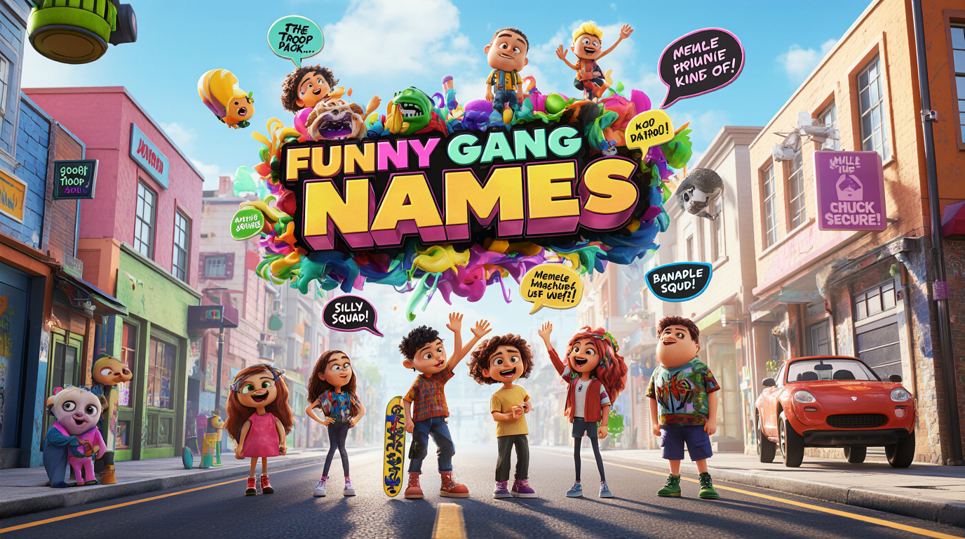 funny gang names​