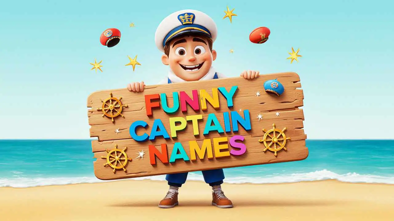 funny captain names​