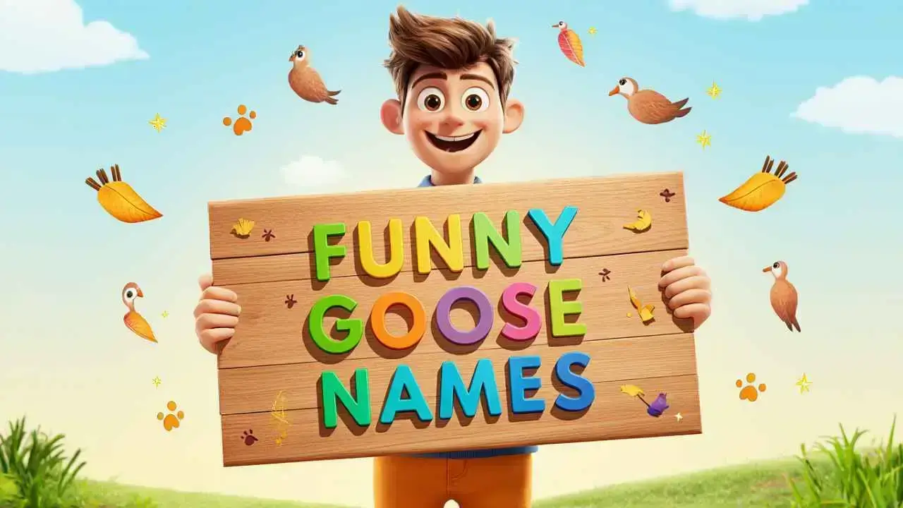 funny goose names