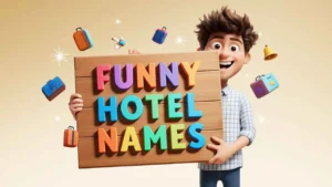 funny hotel names