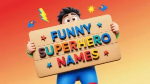 funny superhero names