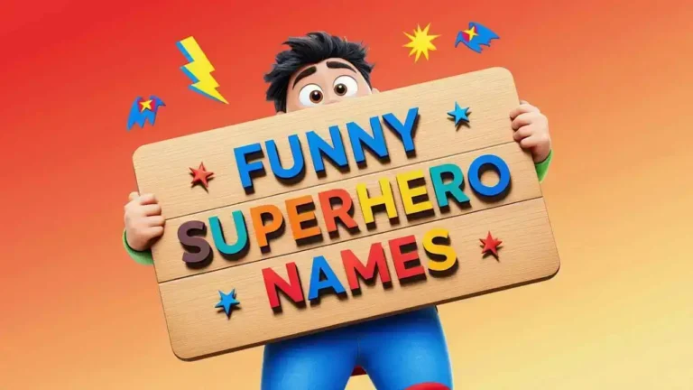 funny superhero names